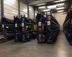 Regał do przechowywania opon Regał do składowania kół