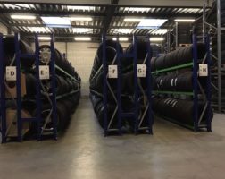 Regały do przechowywania opon Regał oponiarski